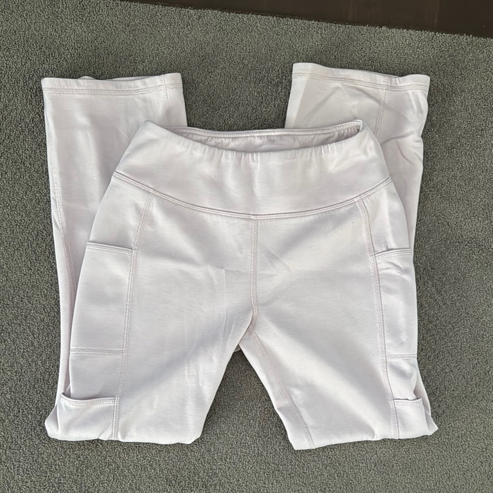 White Leggings with Pockets